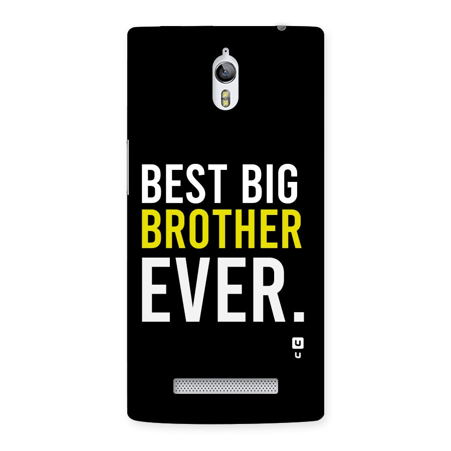 Best Brother Ever Back Case for Oppo Find 7