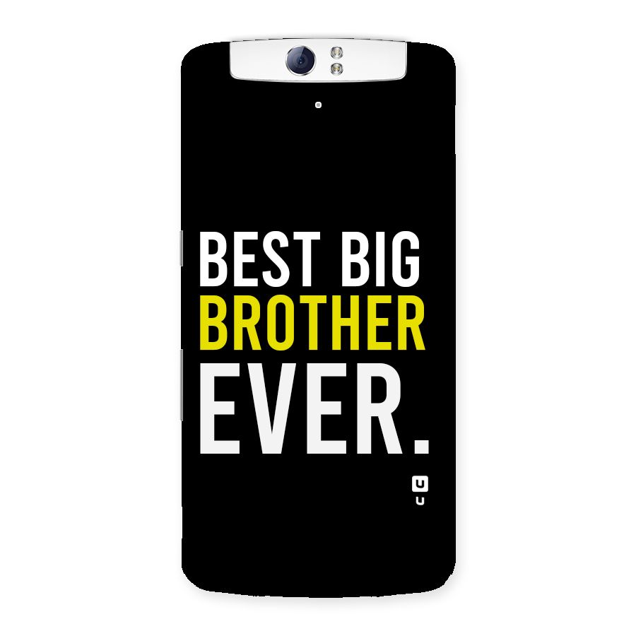 Best Brother Ever Back Case for Oppo N1