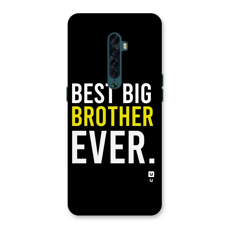 Best Brother Ever Back Case for Oppo Reno2