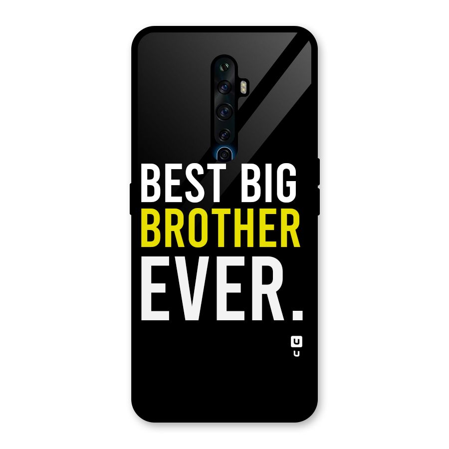 Best Brother Ever Glass Back Case for Oppo Reno2 Z