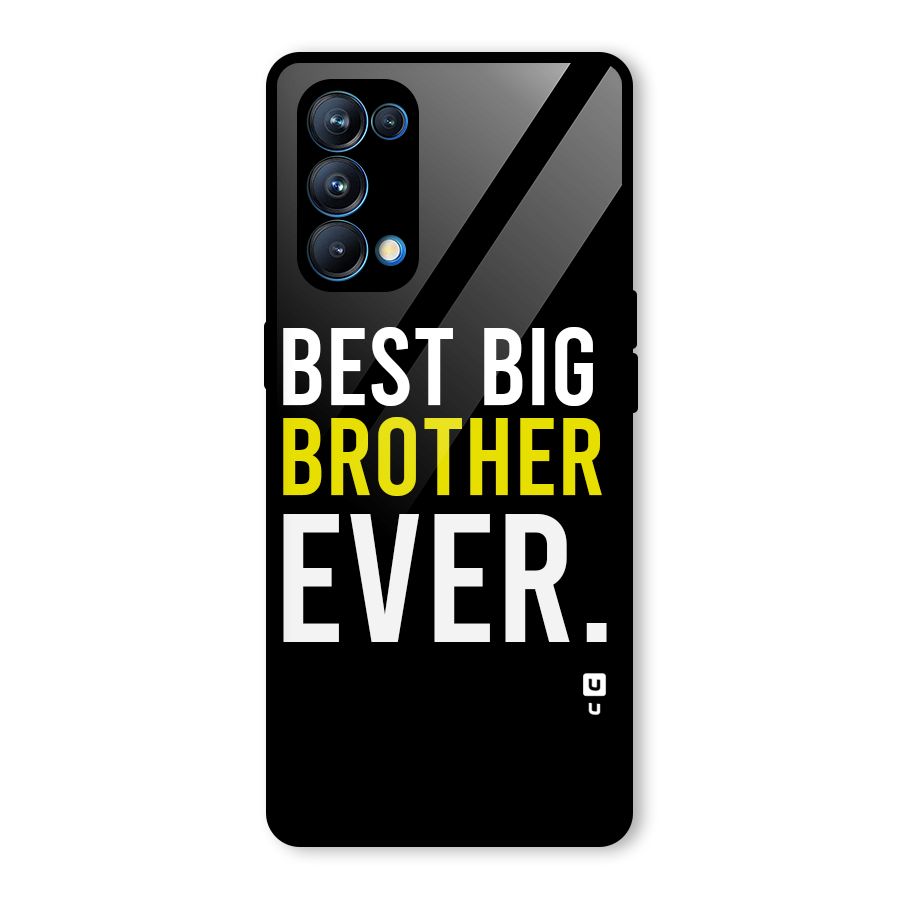 Best Brother Ever Glass Back Case for Oppo Reno5 Pro 5G
