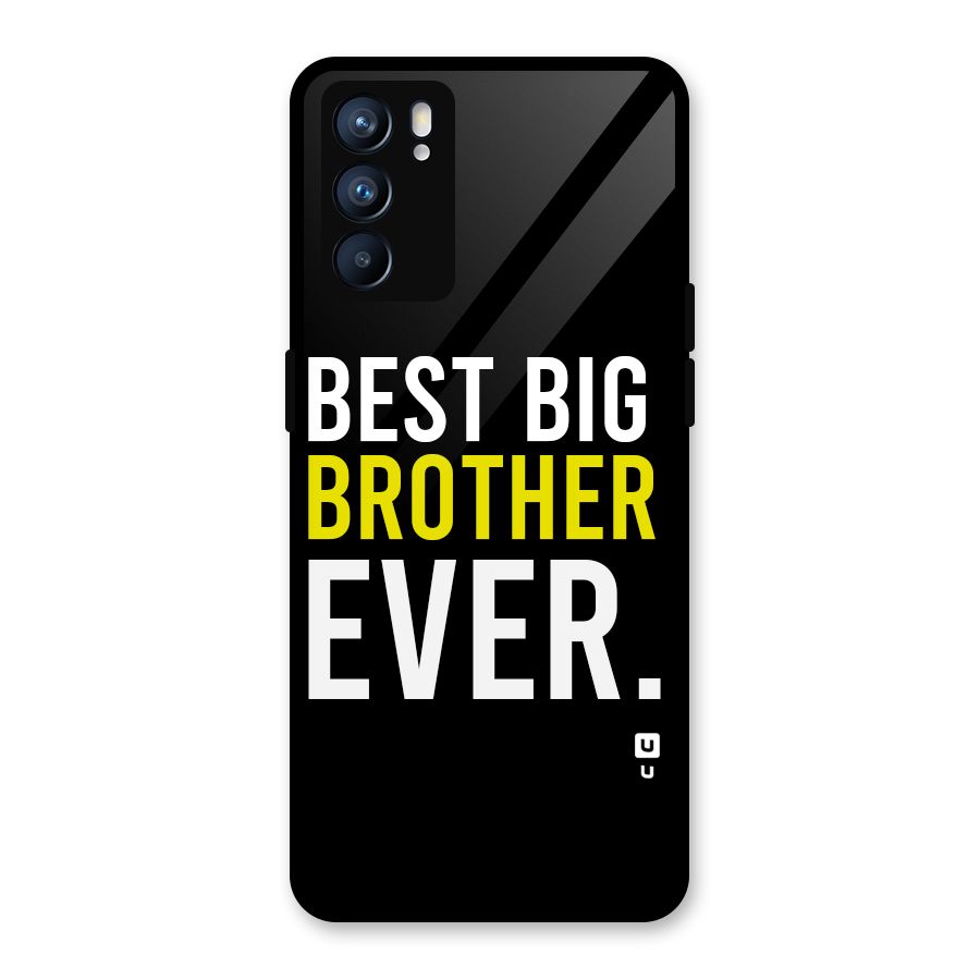 Best Brother Ever Glass Back Case for Oppo Reno6 5G