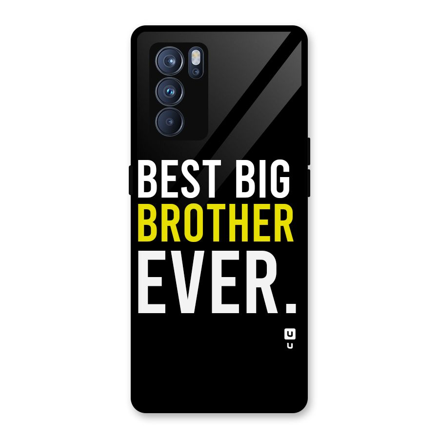 Best Brother Ever Glass Back Case for Oppo Reno6 Pro 5G