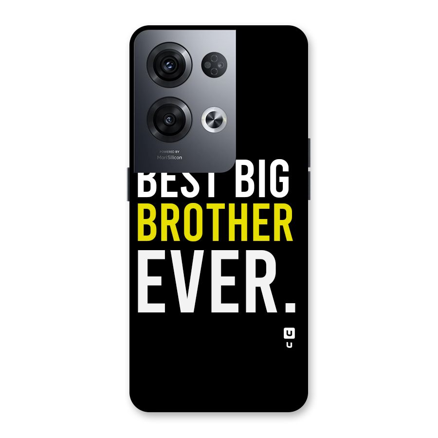 Best Brother Ever Back Case for Oppo Reno8 Pro 5G
