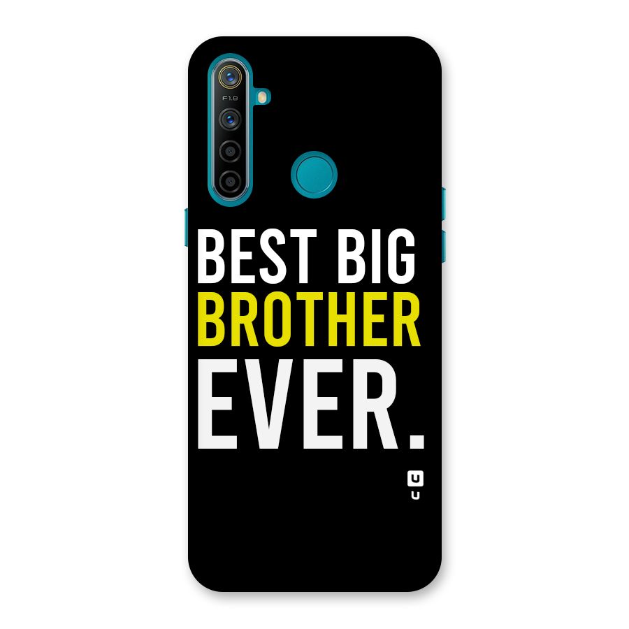 Best Brother Ever Back Case for Realme 5i