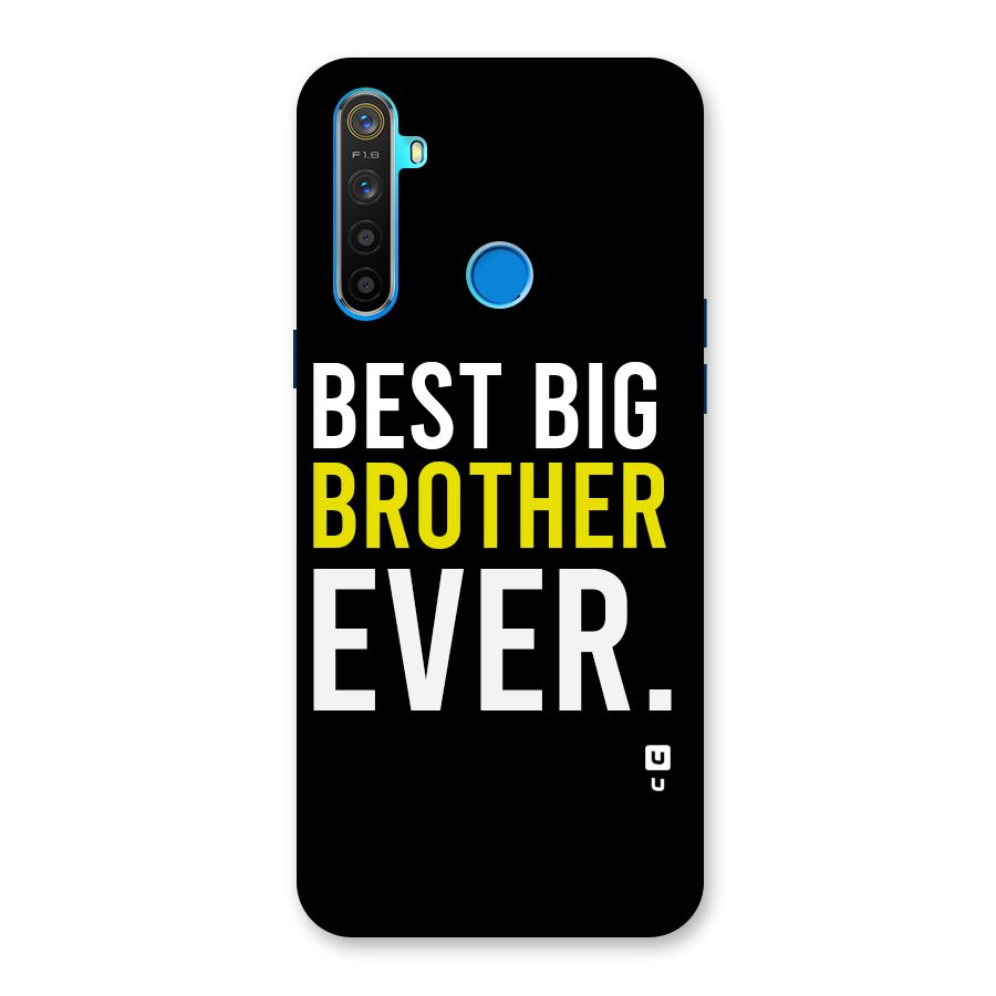 Best Brother Ever Back Case for Realme 5s
