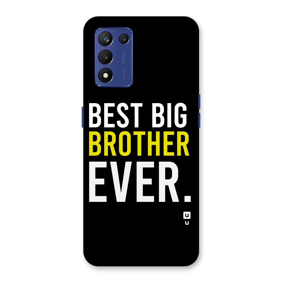 Best Brother Ever Glass Back Case for Realme 9 5G Speed