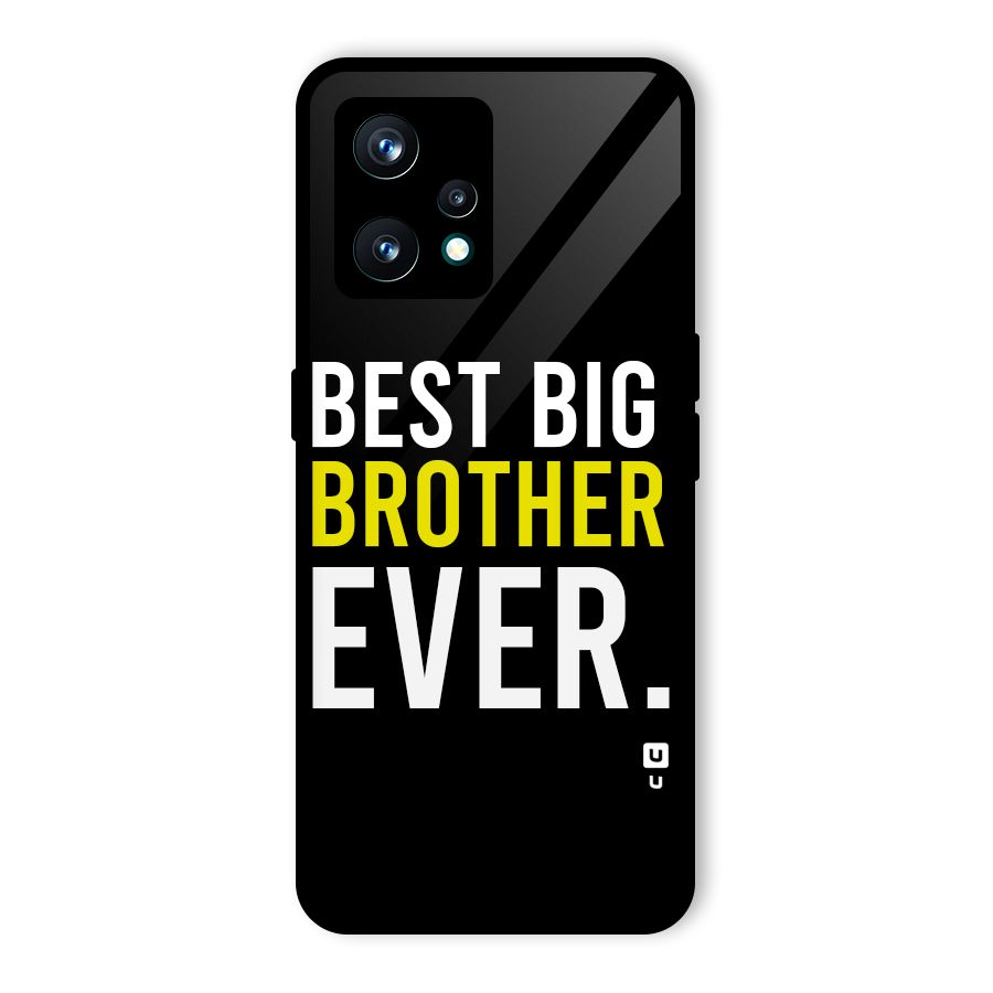 Best Brother Ever Glass Back Case for Realme 9 Pro Plus 5G