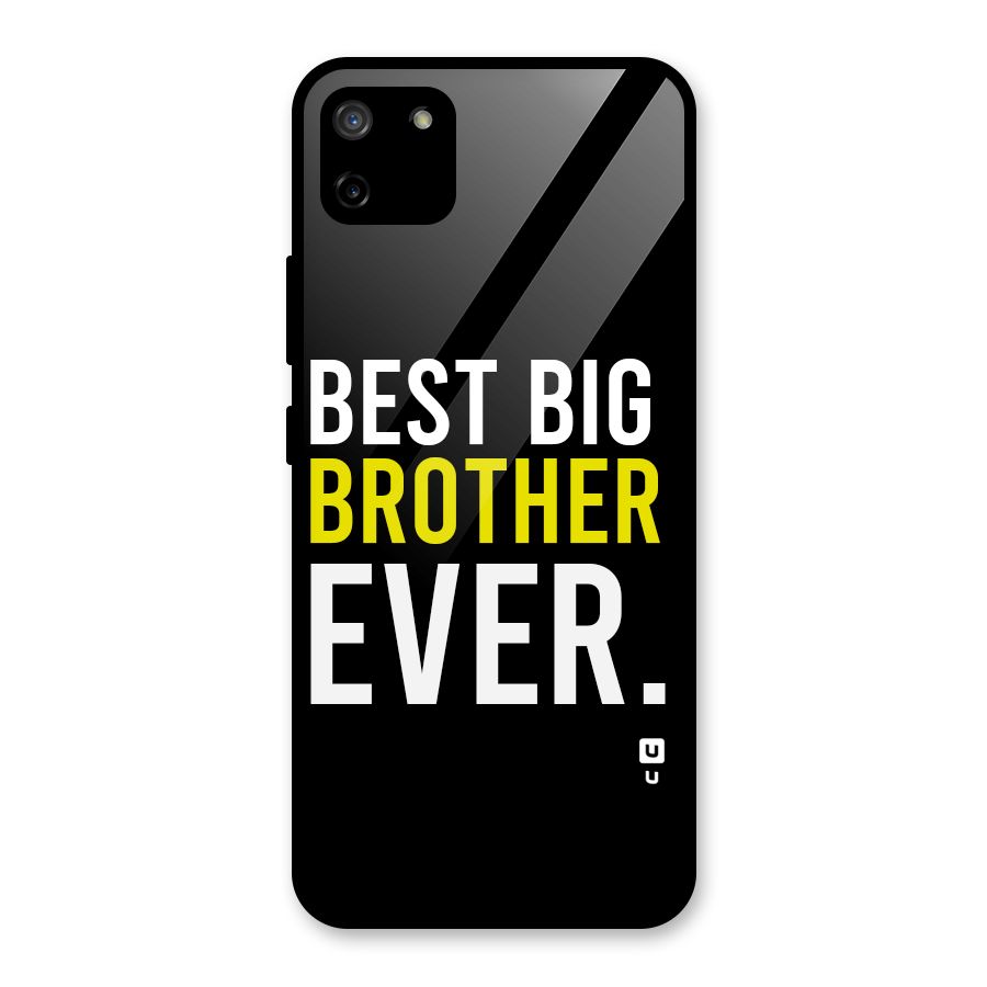 Best Brother Ever Glass Back Case for Realme C11