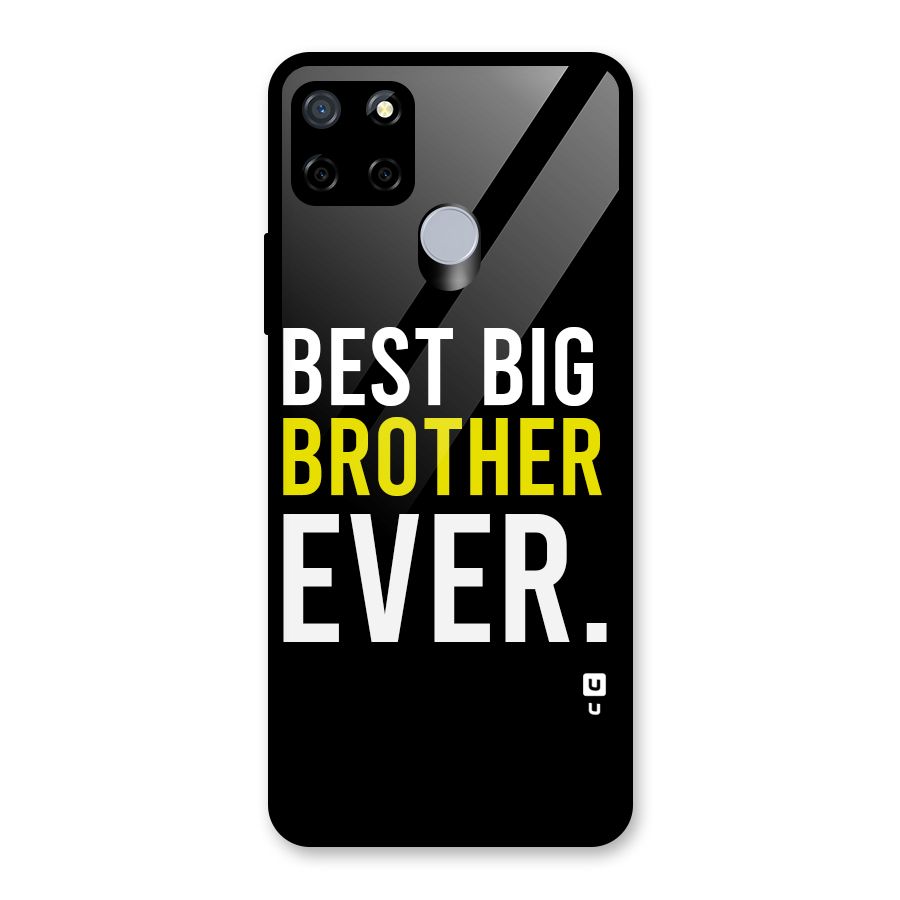 Best Brother Ever Glass Back Case for Realme C12