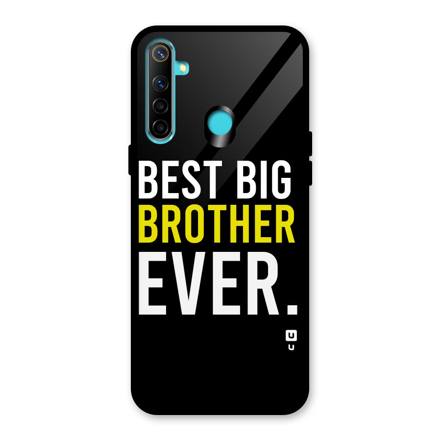 Best Brother Ever Glass Back Case for Realme Narzo 10