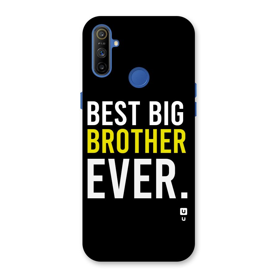 Best Brother Ever Back Case for Realme Narzo 10A