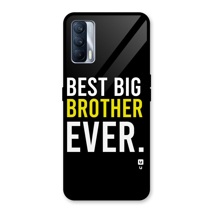Best Brother Ever Glass Back Case for Realme X7