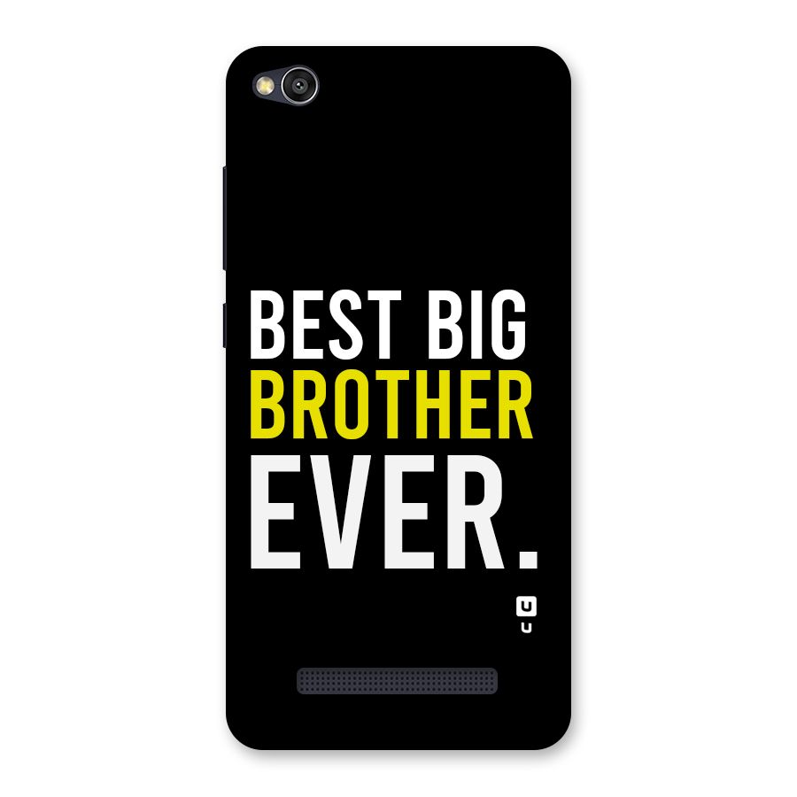 Best Brother Ever Back Case for Redmi 4A
