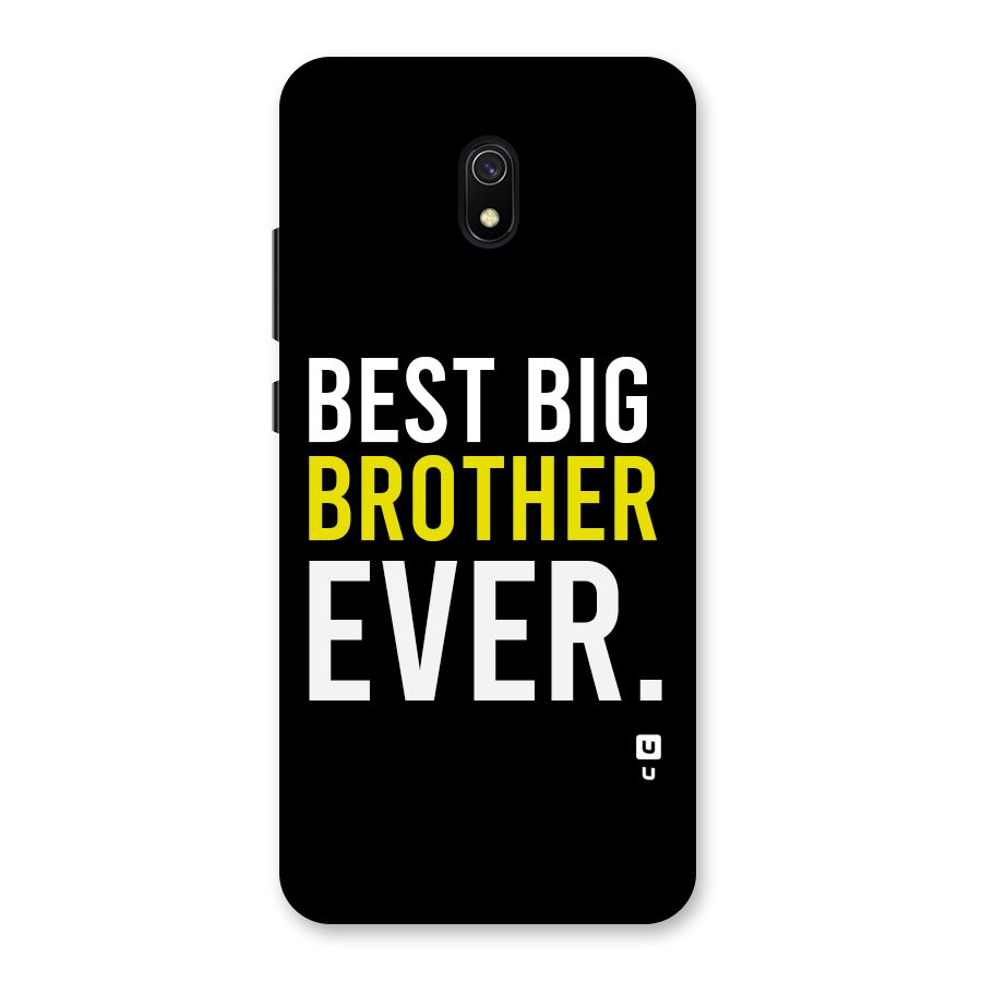 Best Brother Ever Back Case for Redmi 8A