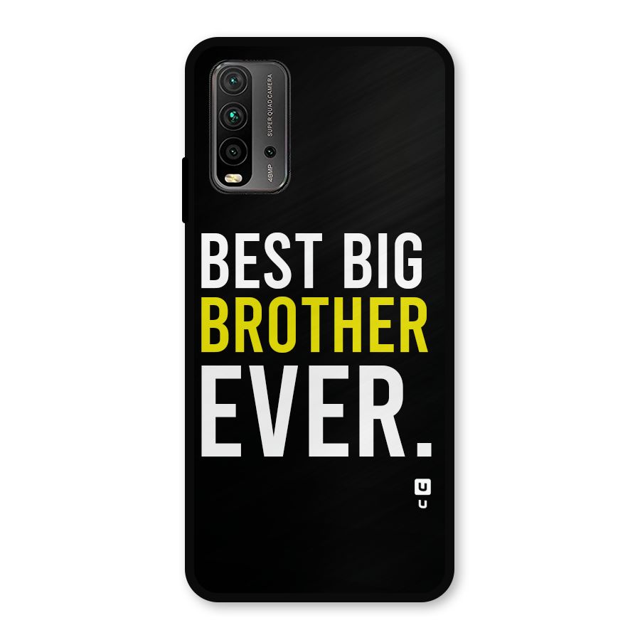 Best Brother Ever Glass Back Case for Redmi 9 Power