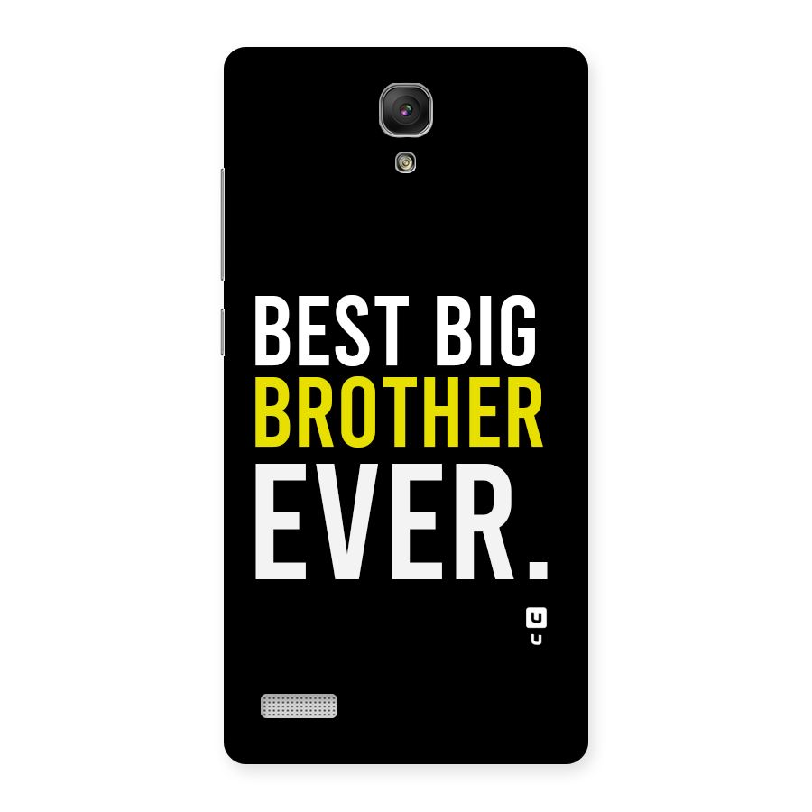 Best Brother Ever Back Case for Redmi Note Prime