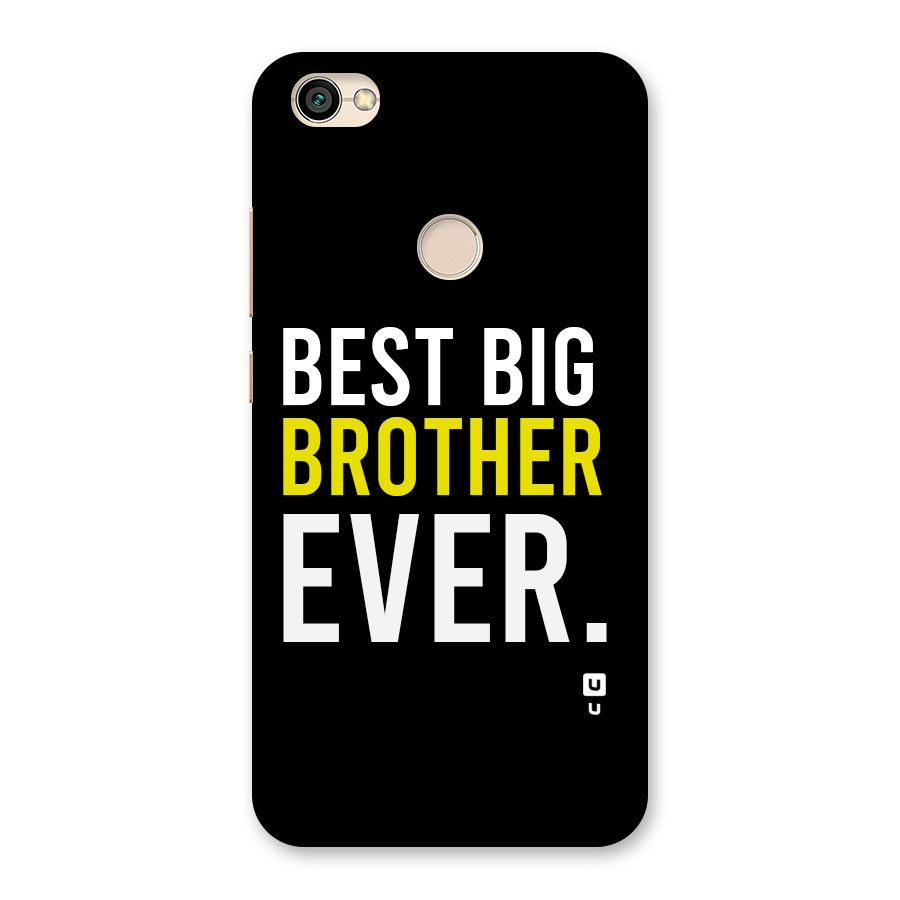 Best Brother Ever Back Case for Redmi Y1 2017