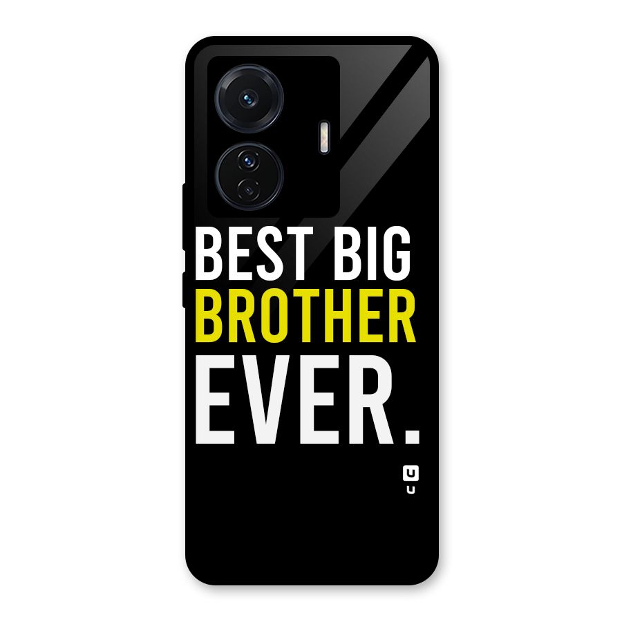 Best Brother Ever Glass Back Case for Vivo T1 Pro