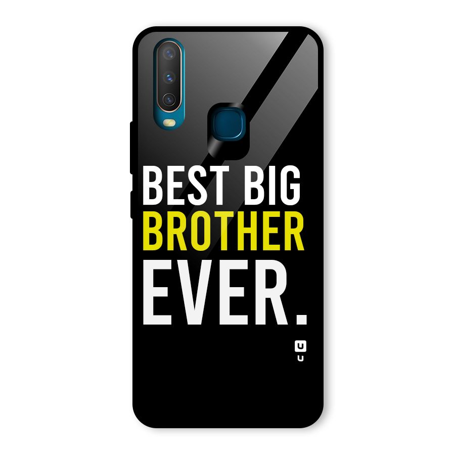 Best Brother Ever Glass Back Case for Vivo U10