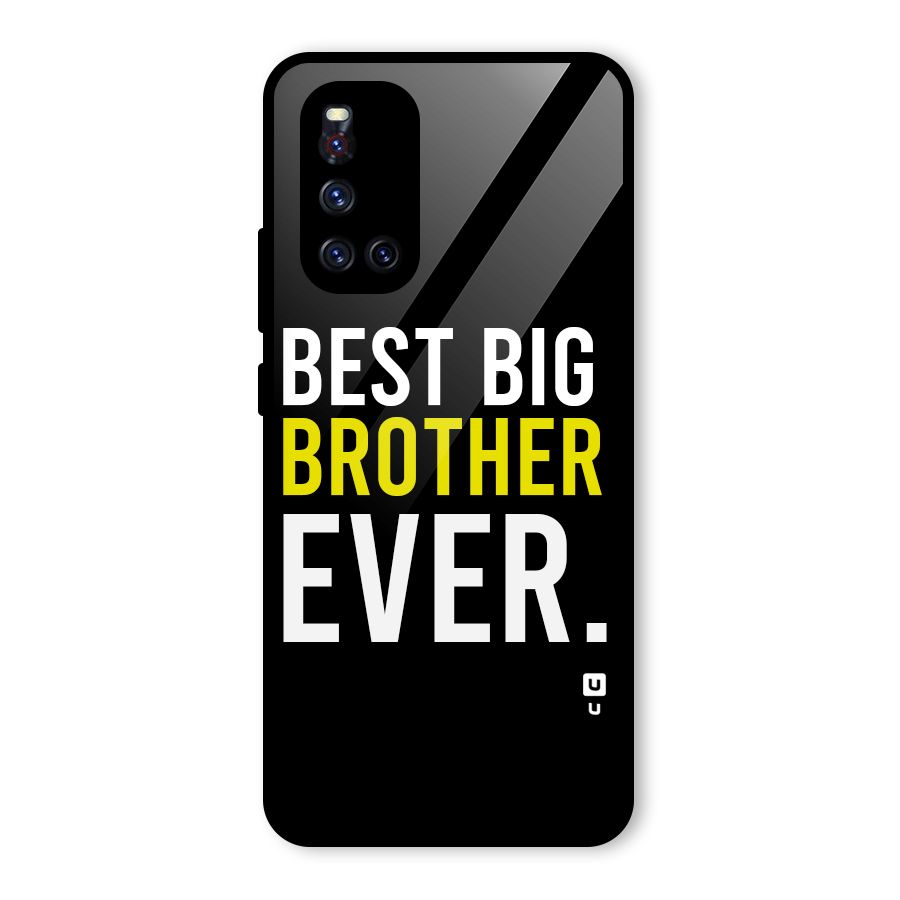 Best Brother Ever Glass Back Case for Vivo V19