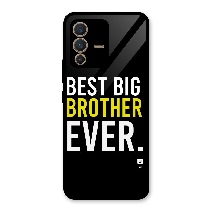 Best Brother Ever Glass Back Case for Vivo V23 5G