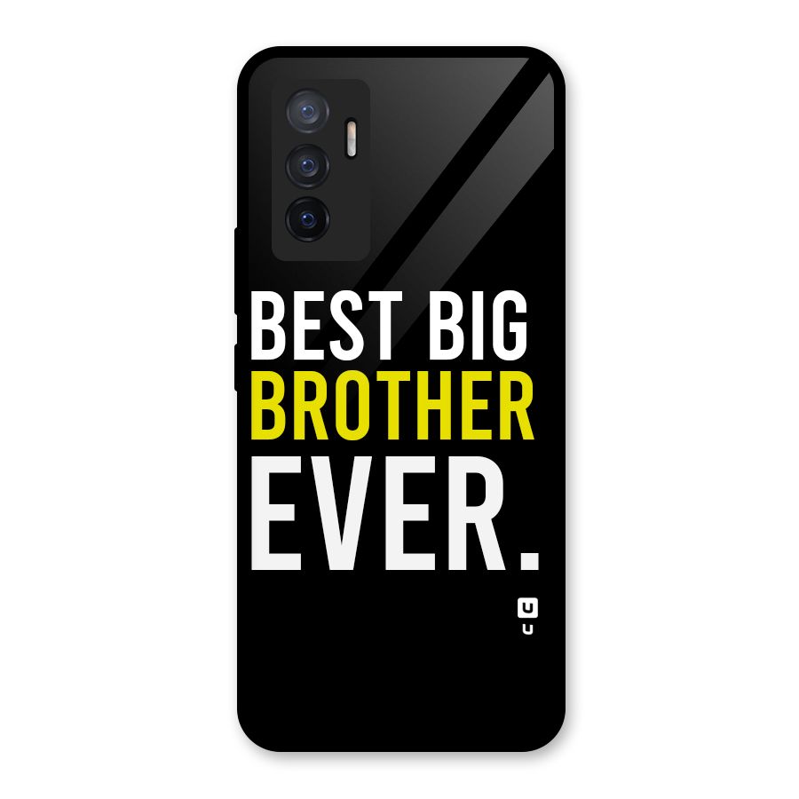 Best Brother Ever Glass Back Case for Vivo V23e