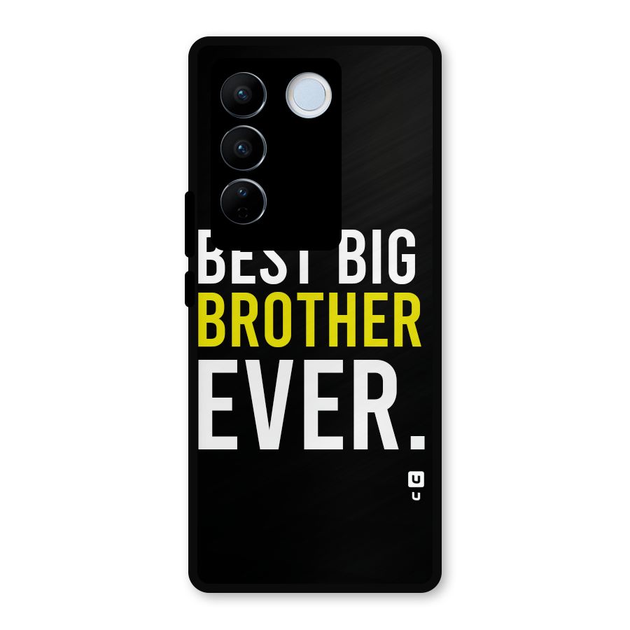 Best Brother Ever Glass Back Case for Vivo V27