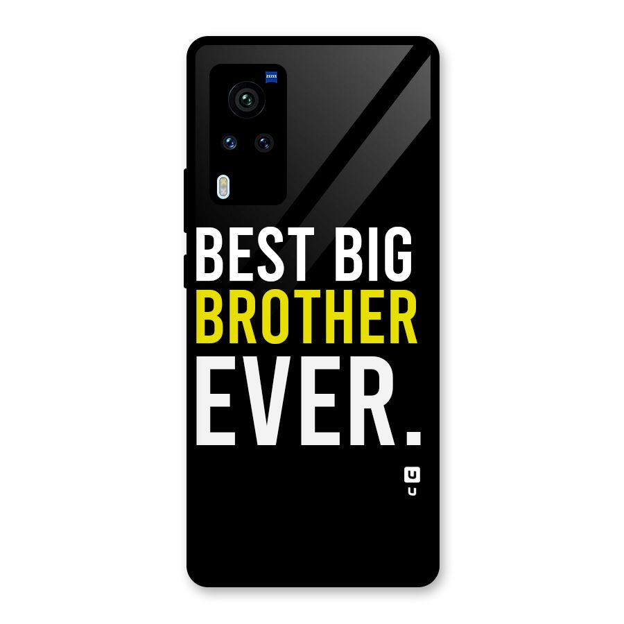 Best Brother Ever Glass Back Case for Vivo X60 Pro