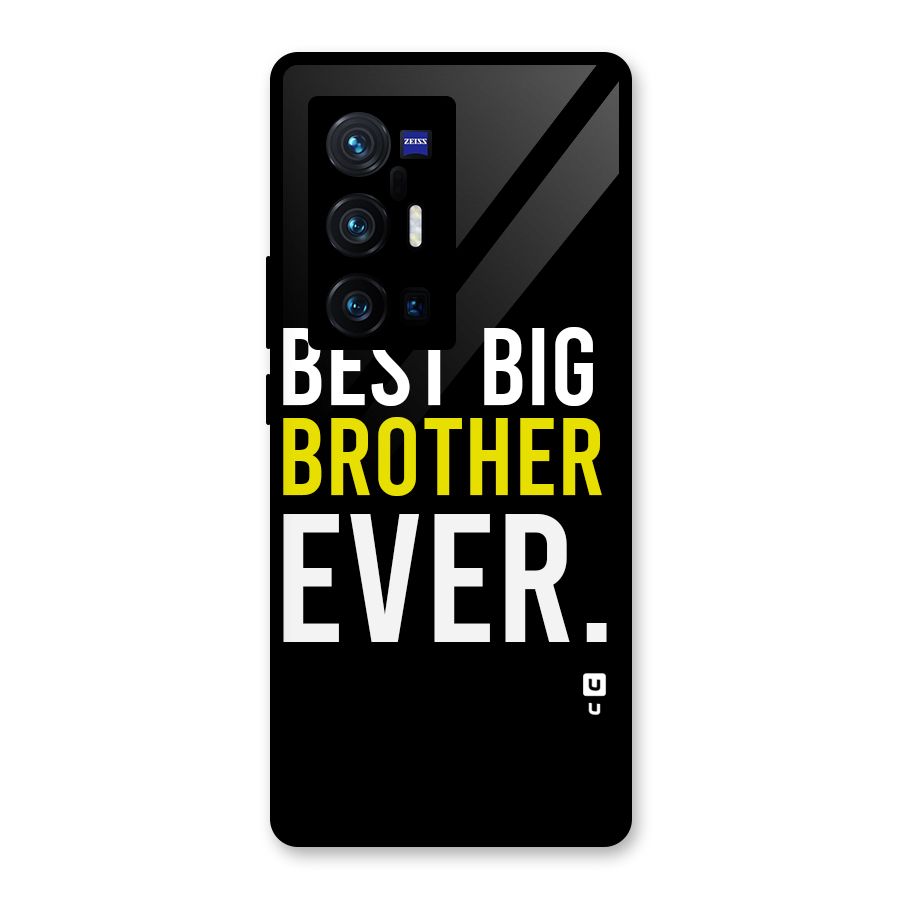 Best Brother Ever Glass Back Case for Vivo X70 Pro Plus