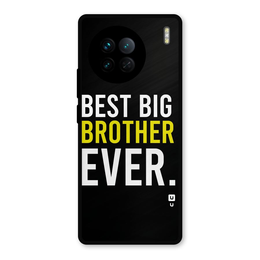 Best Brother Ever Glass Back Case for Vivo X90