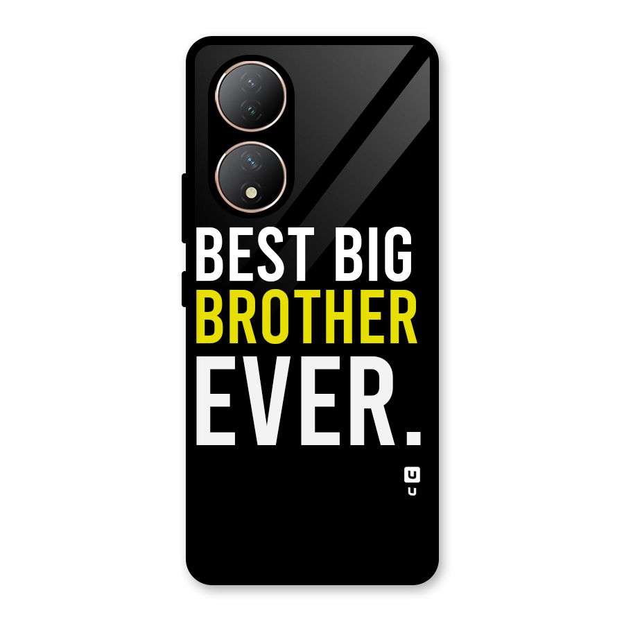 Best Brother Ever Glass Back Case for Vivo Y100