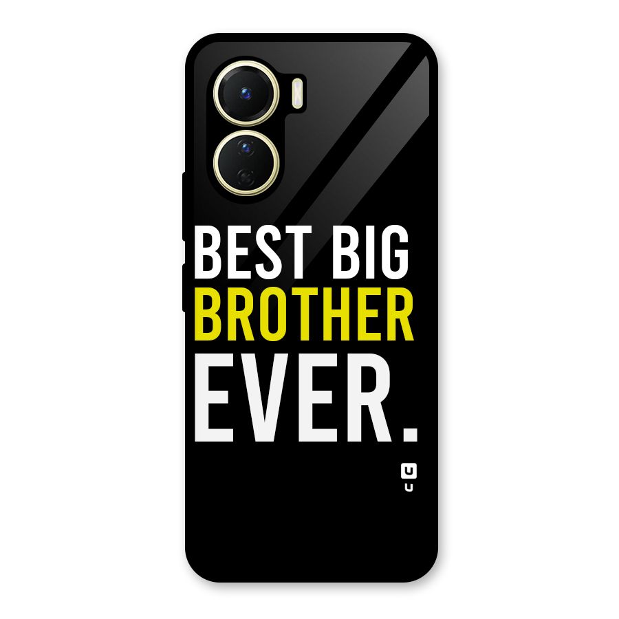 Best Brother Ever Glass Back Case for Vivo Y16