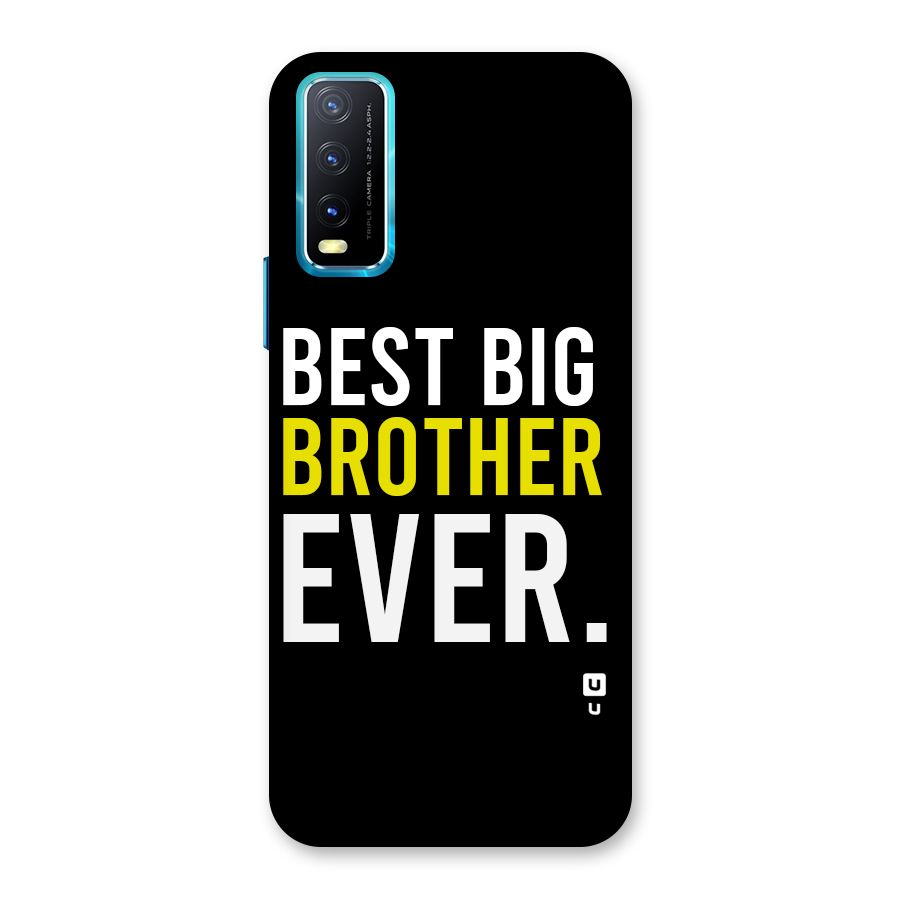 Best Brother Ever Back Case for Vivo Y20
