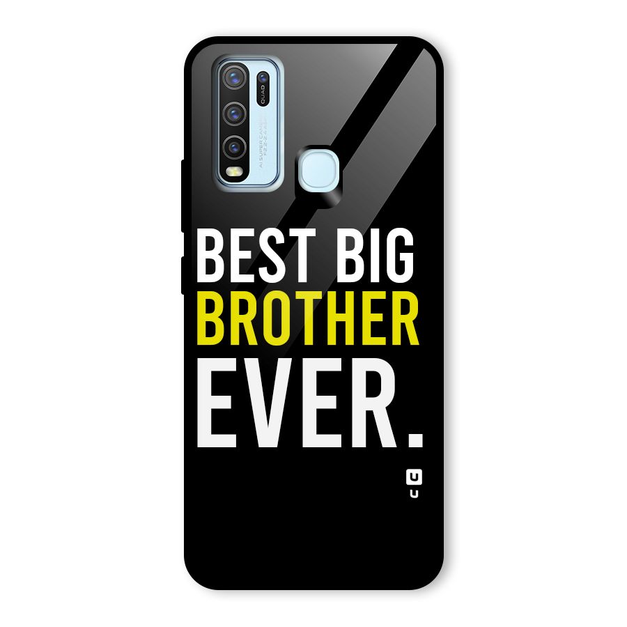 Best Brother Ever Glass Back Case for Vivo Y50