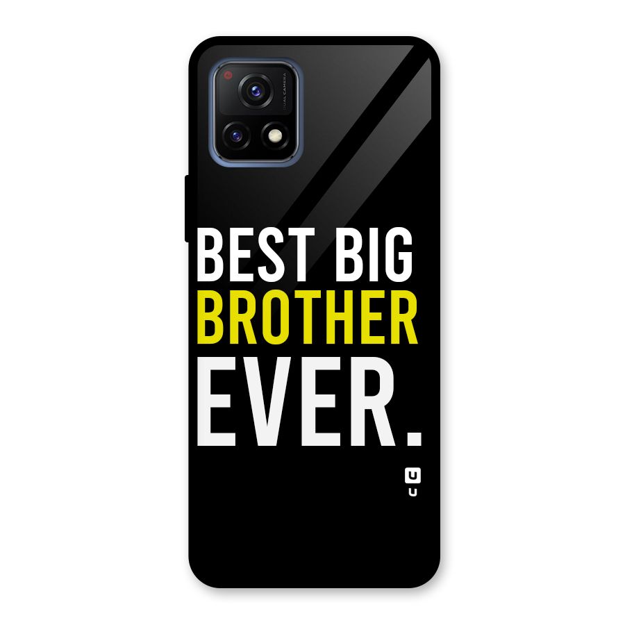 Best Brother Ever Glass Back Case for Vivo Y72 5G