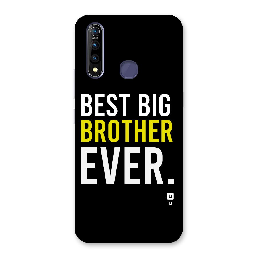 Best Brother Ever Back Case for Vivo Z1 Pro