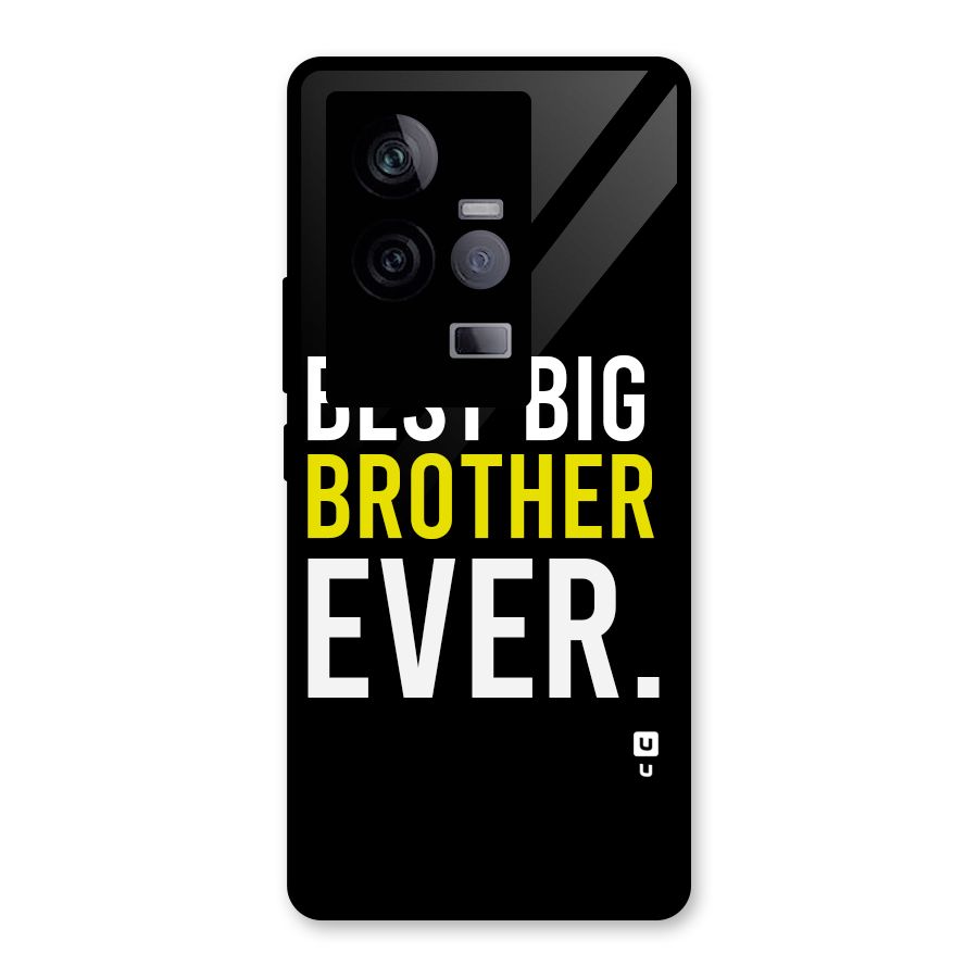 Best Brother Ever Glass Back Case for Vivo iQOO 11 5G