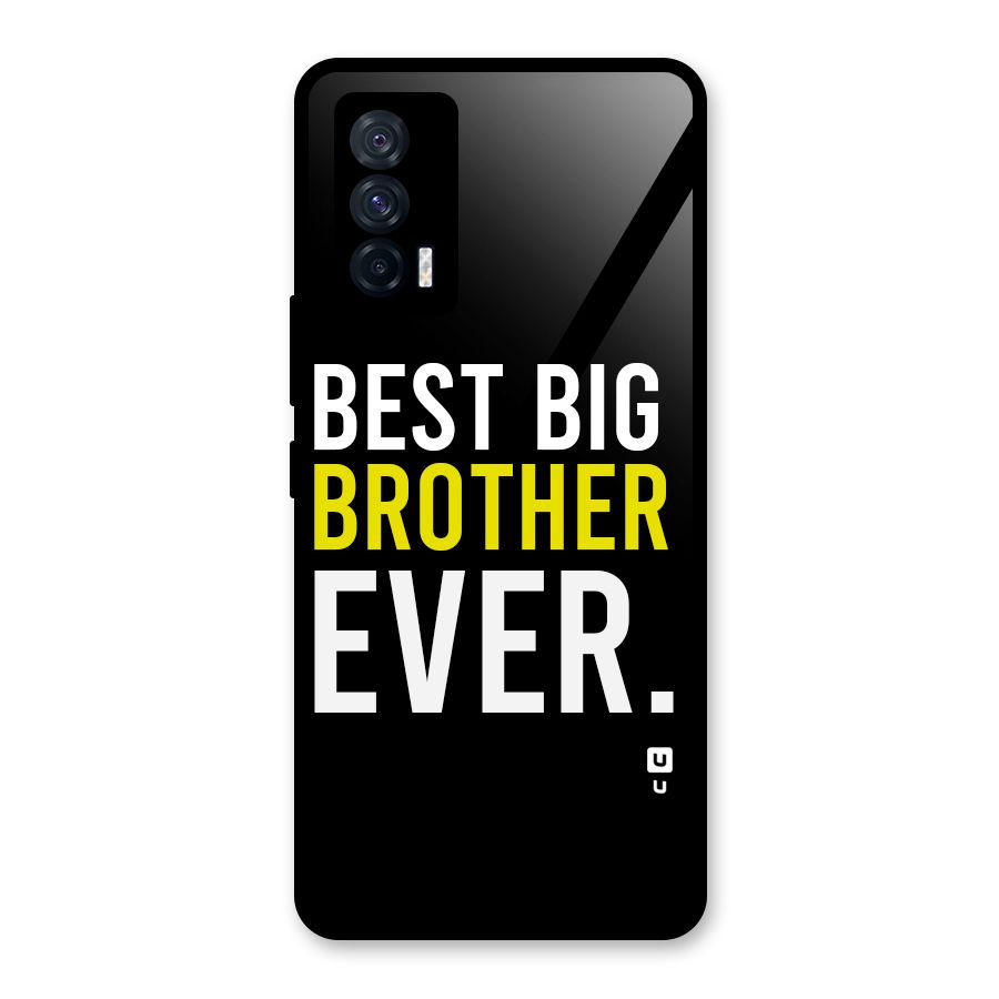 Best Brother Ever Glass Back Case for Vivo iQOO 7 5G