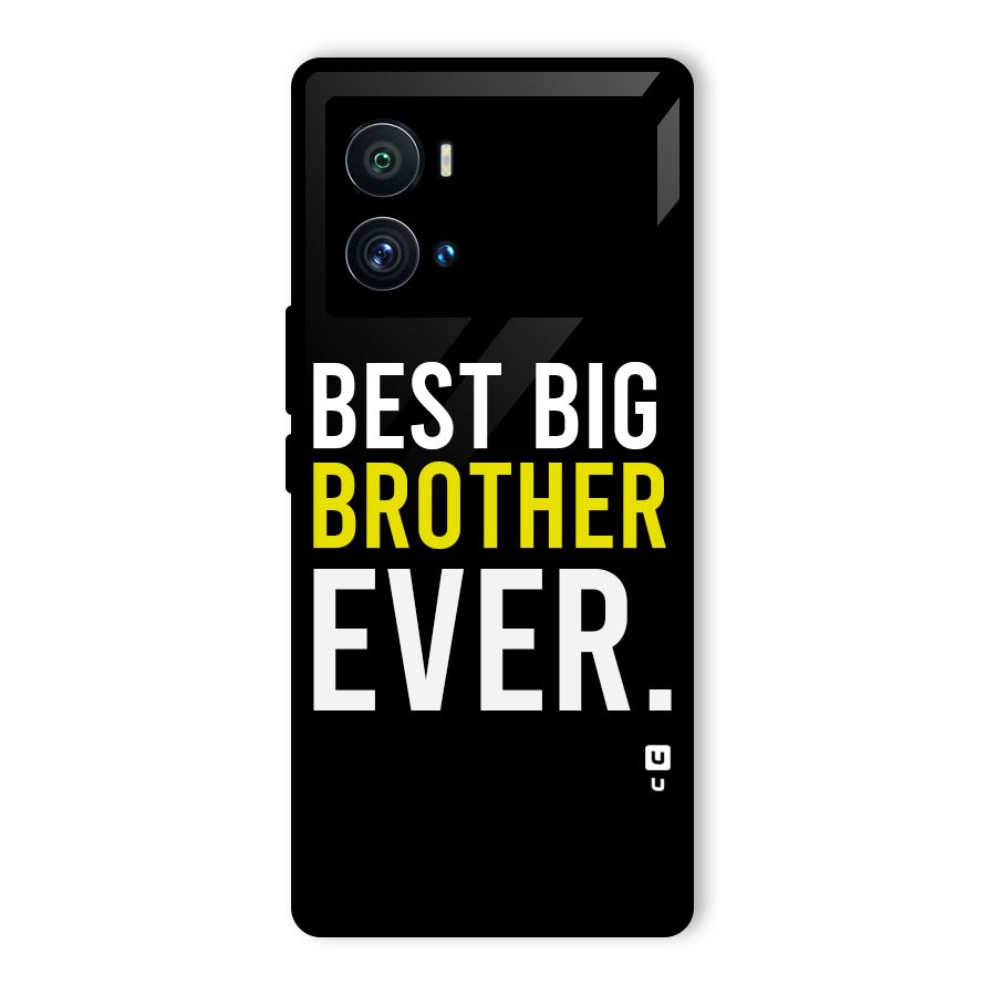 Best Brother Ever Glass Back Case for Vivo iQOO 9 Pro