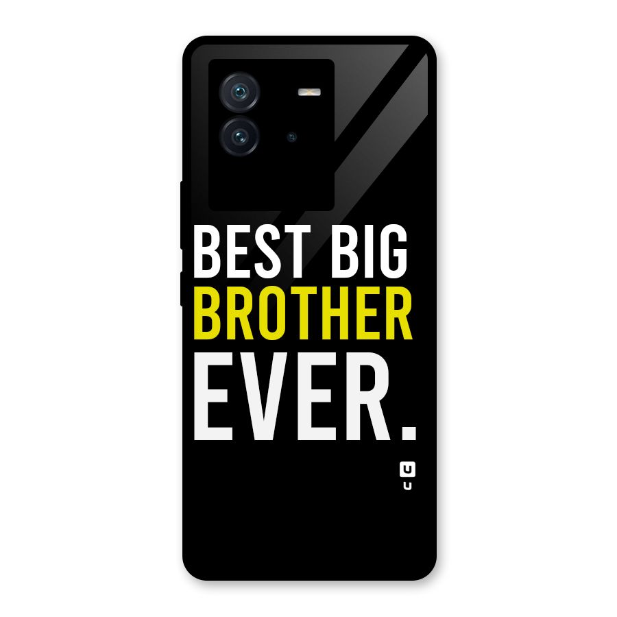 Best Brother Ever Glass Back Case for Vivo iQOO Neo 6 5G