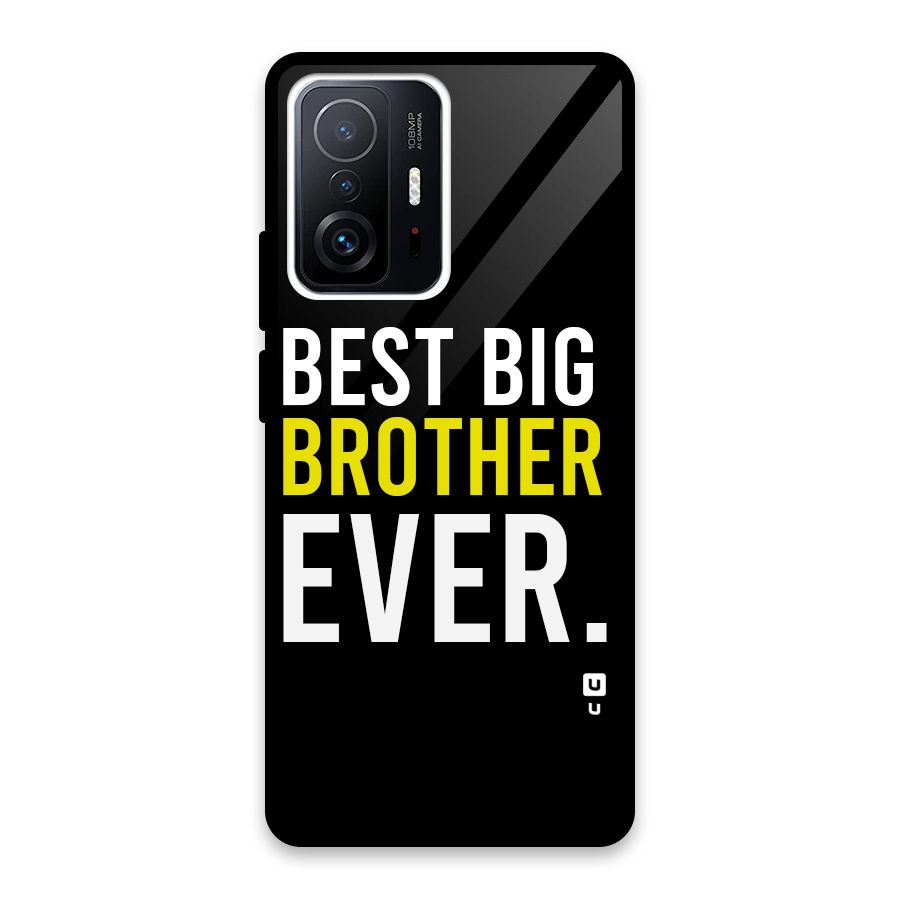 Best Brother Ever Glass Back Case for Xiaomi 11T Pro