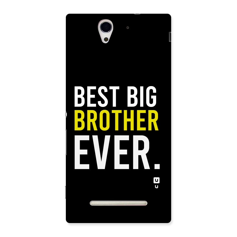 Best Brother Ever Back Case for Xperia C3