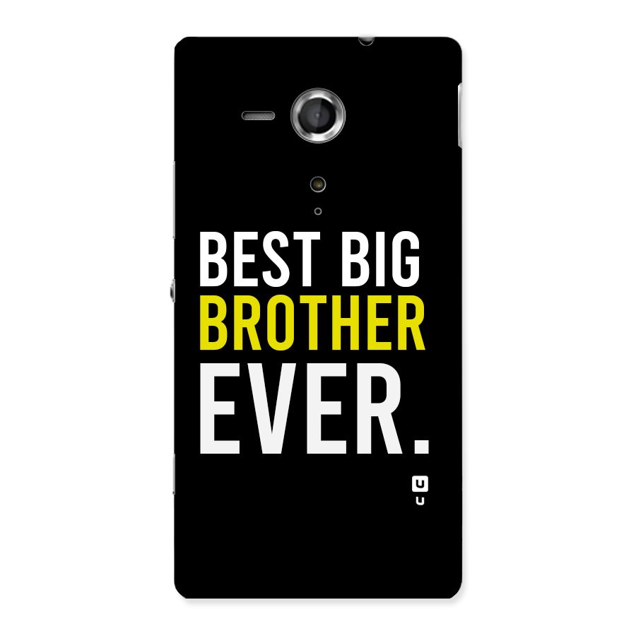 Best Brother Ever Back Case for Xperia Sp