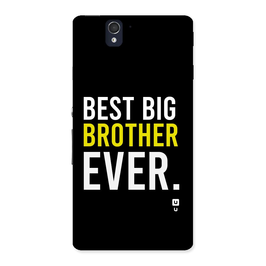 Best Brother Ever Back Case for Xperia Z