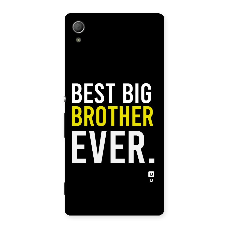 Best Brother Ever Back Case for Xperia Z4