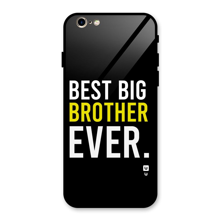 Best Brother Ever Glass Back Case for iPhone 6 6S