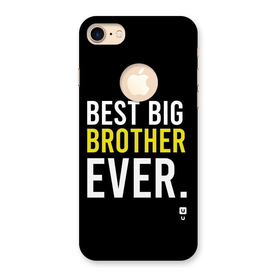 Best Brother Ever Back Case for iPhone 7 Logo Cut