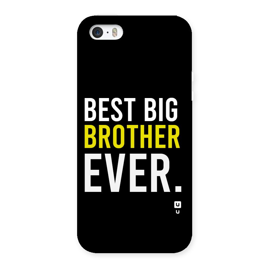 Best Brother Ever Back Case for iPhone SE 2016