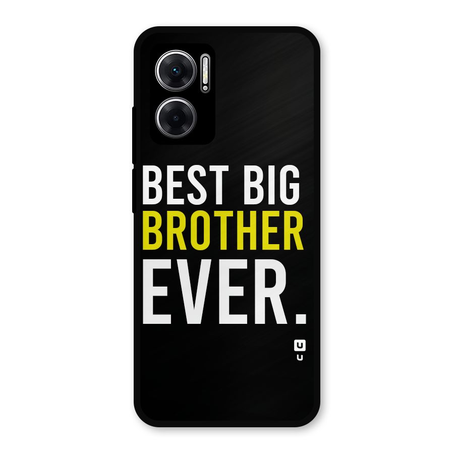 Best Brother Ever Metal Back Case for Redmi 11 Prime 5G